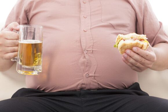 junk food alcohol and obesity as causes of psoriasis in the legs