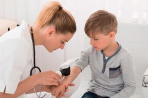 Causes of the disease in childhood